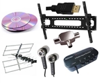 TV Mounts, AV Leads, Cables, Radios & Accessories